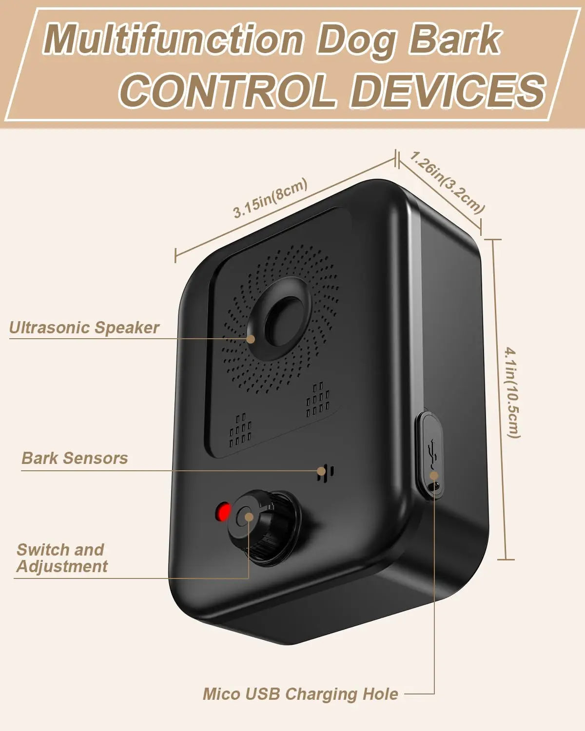 BarkPal™ - Anti-Bark Device